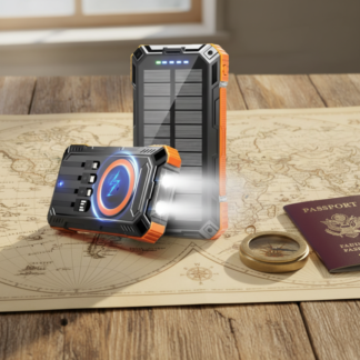 20000mAh Solar Power Bank – QC 22.5W & PD 20W Super Fast Charging 🔋