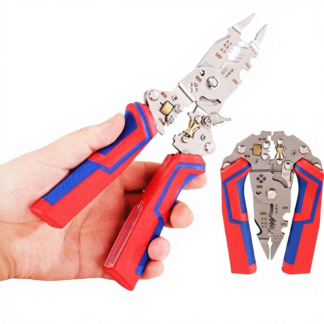 Multifunctional Wire Stripper, Crimper & Cable Cutter Pliers - Premium Stainless Steel Electric Wire Cutting Tool