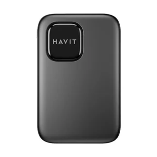 Havit PB31 10000mAh Black+Gray 22.5W Power Bank with LED Indicator